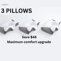 Calmora Pillow - 3 Pack (Best Value)