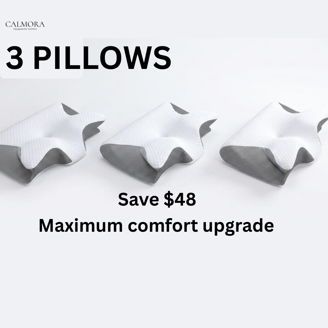 Calmora Pillow - 3 Pack (Best Value)