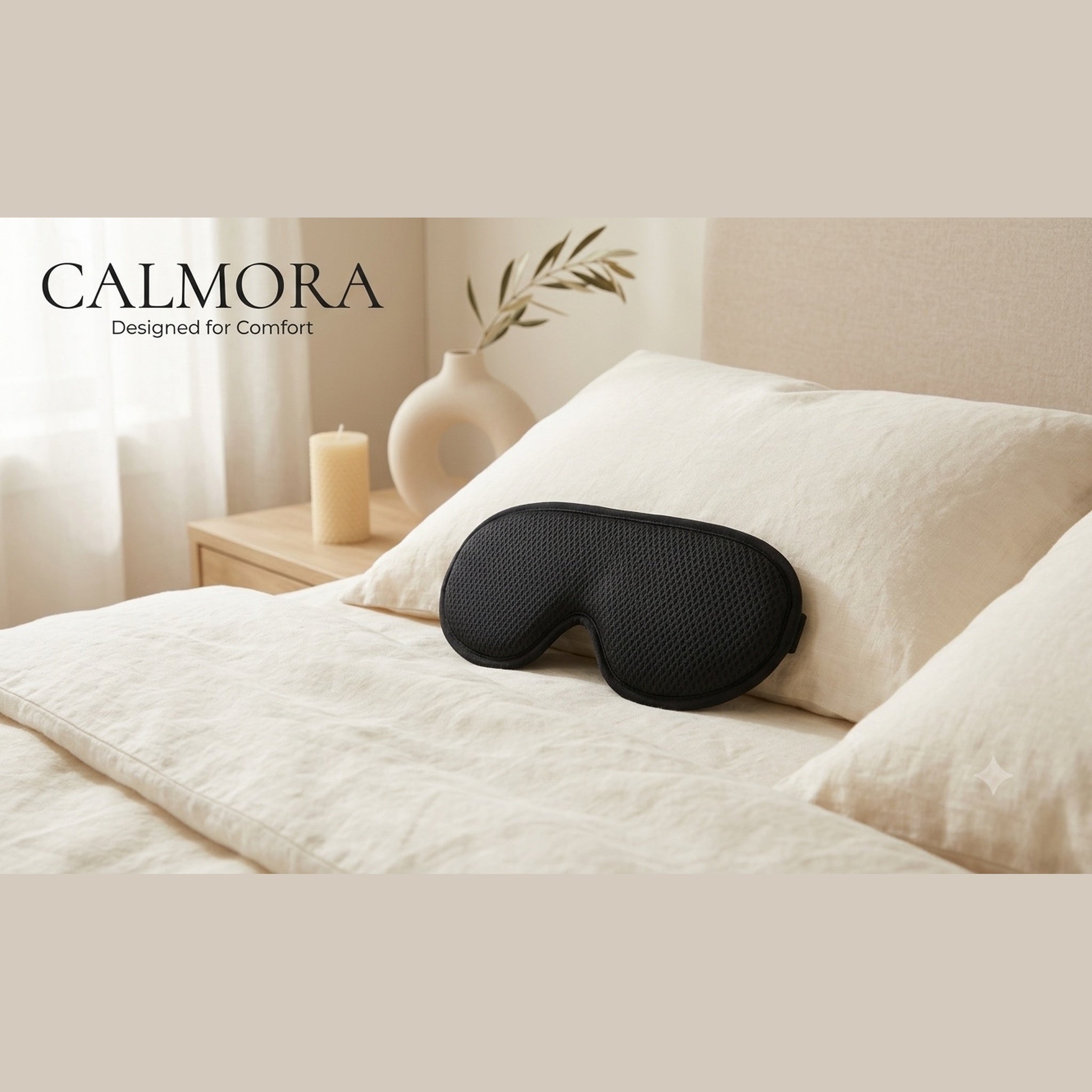 Calmora™ 3D Blackout Sleep Mask