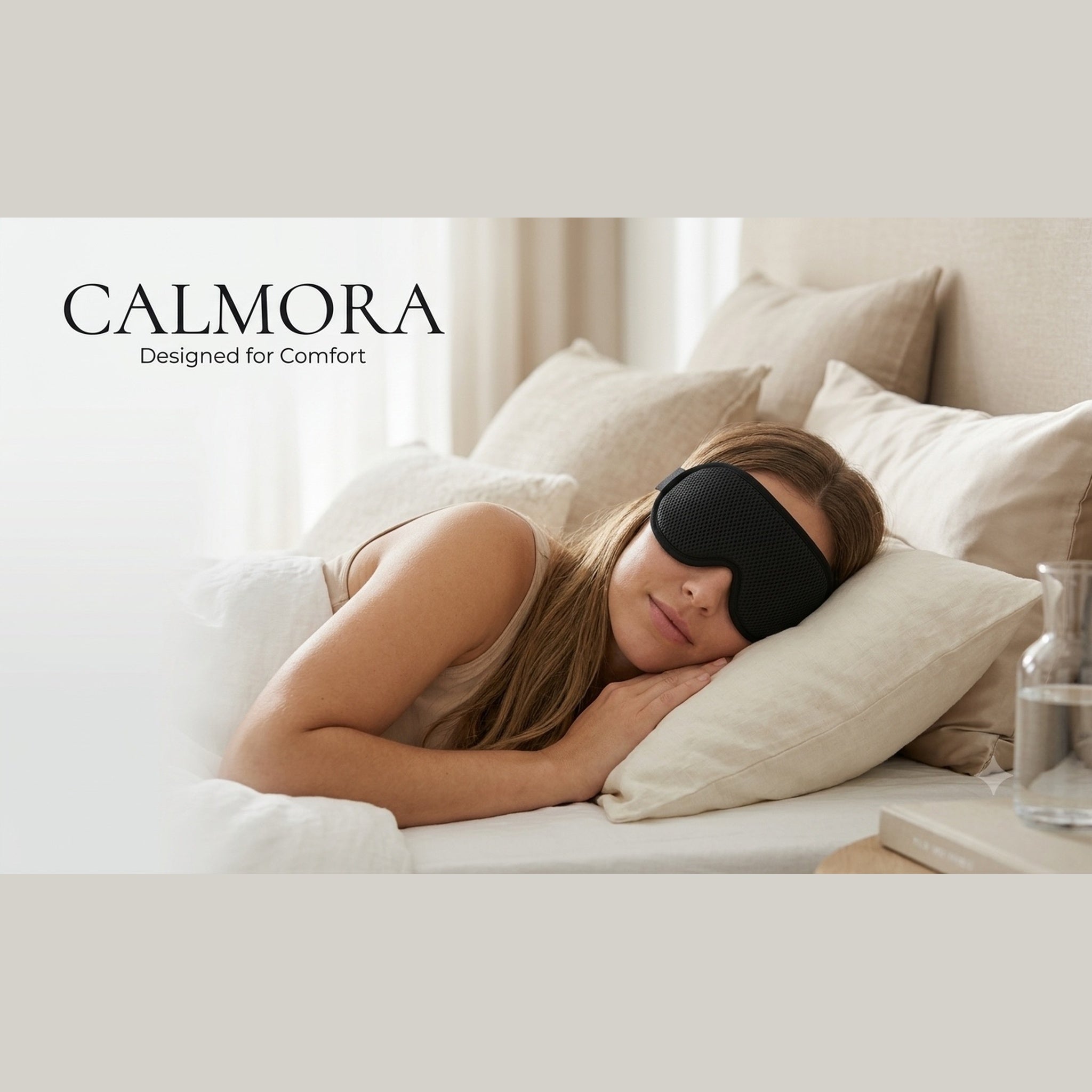 Calmora™ 3D Blackout Sleep Mask